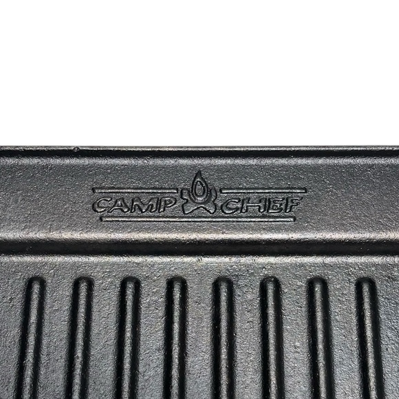 Heavy Duty Double Sided Griddle Grill w/Carry Bag - Picture 3 of 12